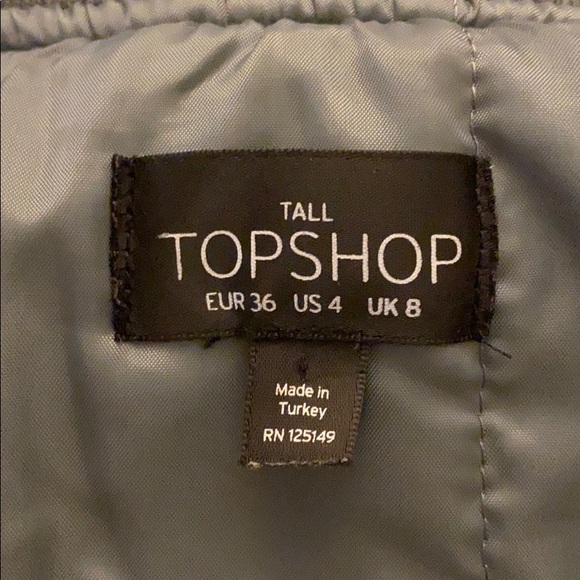 TOPSHOP satin bomber jacket - Picture 5 of 6